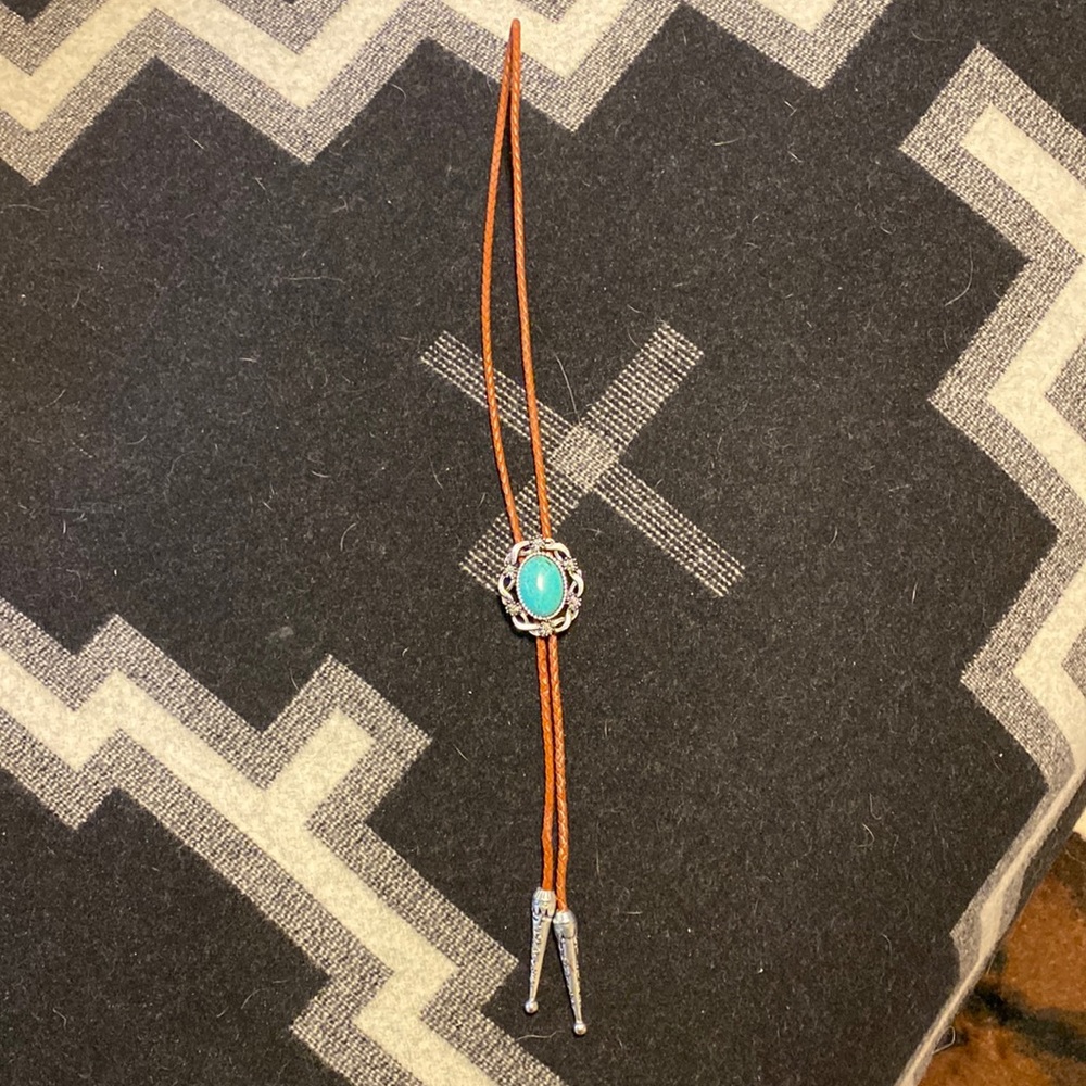 Faux Turquoise Bolo